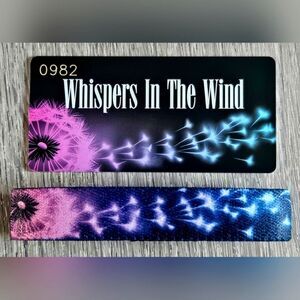 ZOX "WHISPERS IN THE WIND" #982 Remembrance Memorial Collectible Med wristband